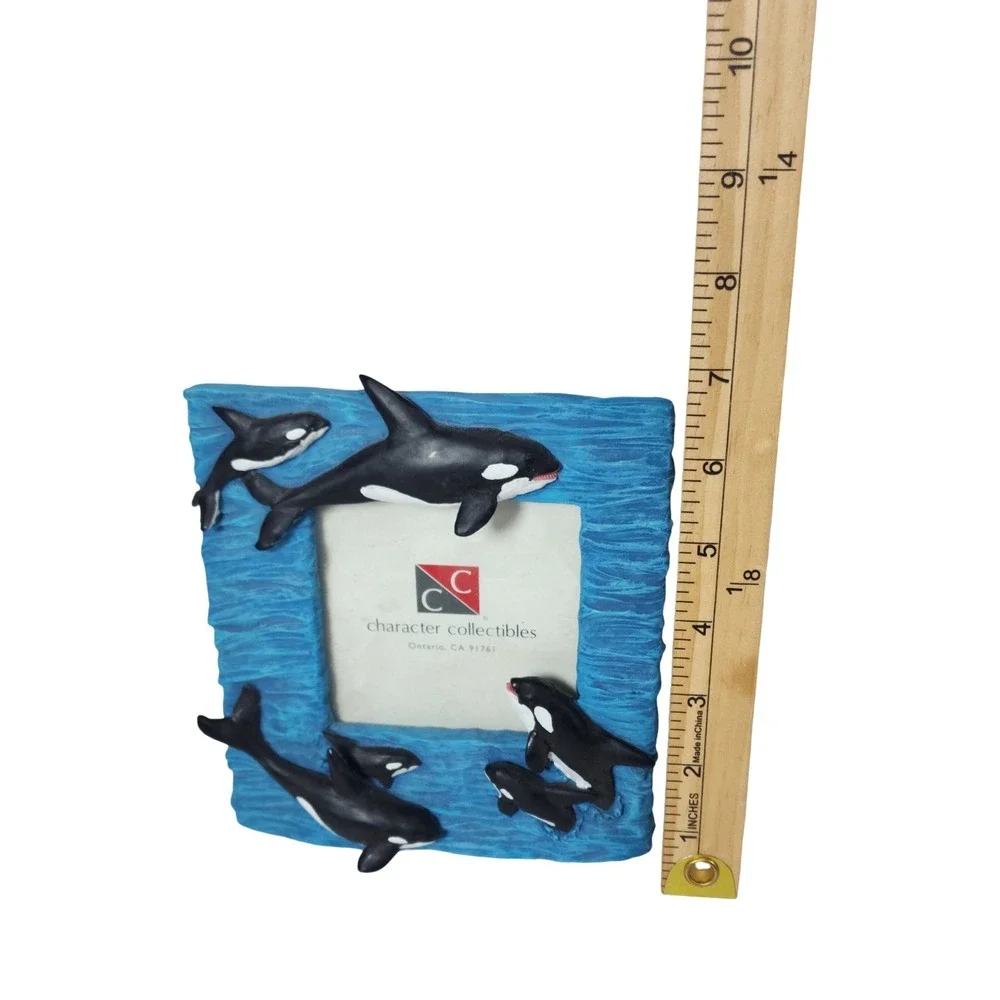 Vintage 2000 Character Collectibles The Living Sea Orca Killer Whale Frame 3x3